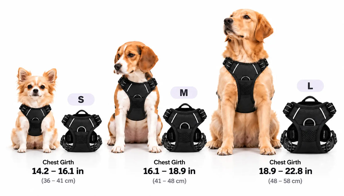 LuxryPaw Size Guide
