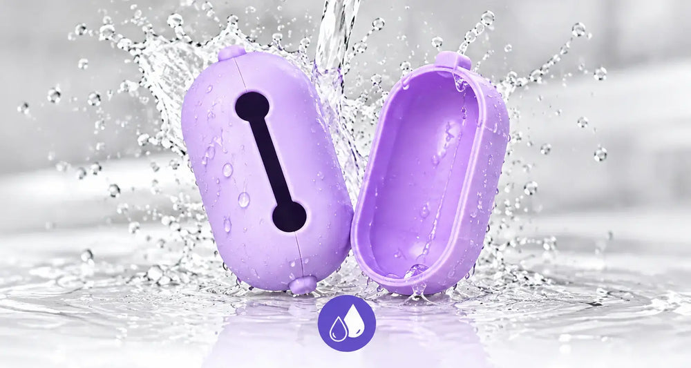 Easy cleanable solution offered by luxrypaw, you can clean silicon poop dispenser easily.